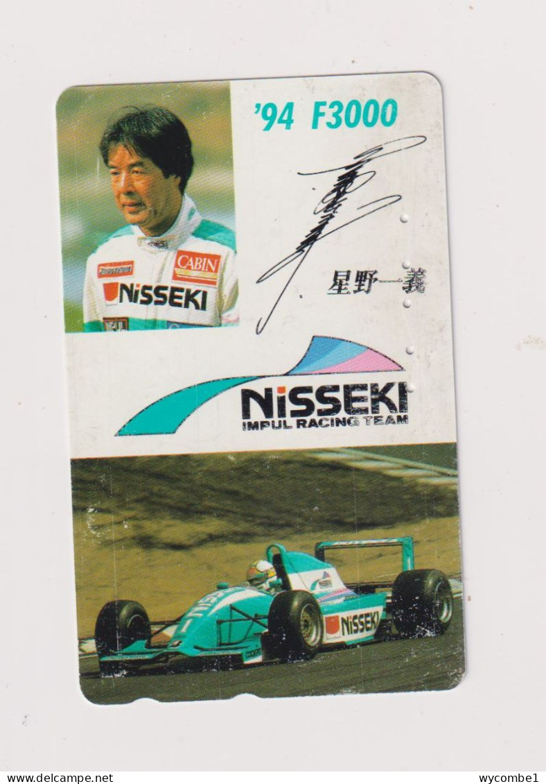 JAPAN  - Motor Racing Nisseki  Magnetic Phonecard - Japan