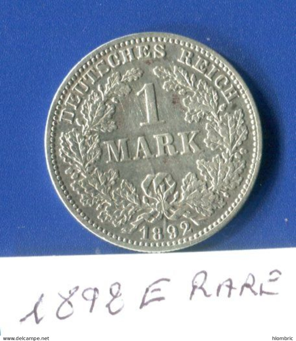 All  Mark  1892 E  Rare - 1 Mark