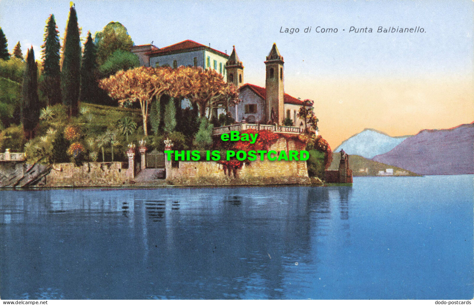 R586967 Lago Di Como. Punta Balbianello. Cesare Capello - Monde
