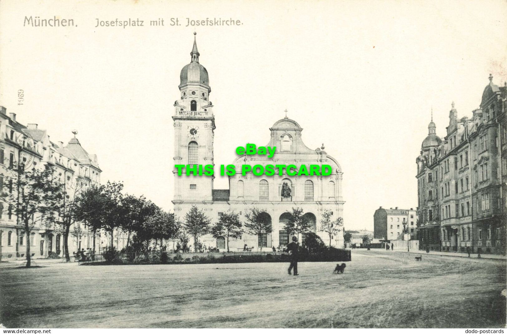 R586970 Munchen. Josefsplatz Mit St. Josefskirche - Monde