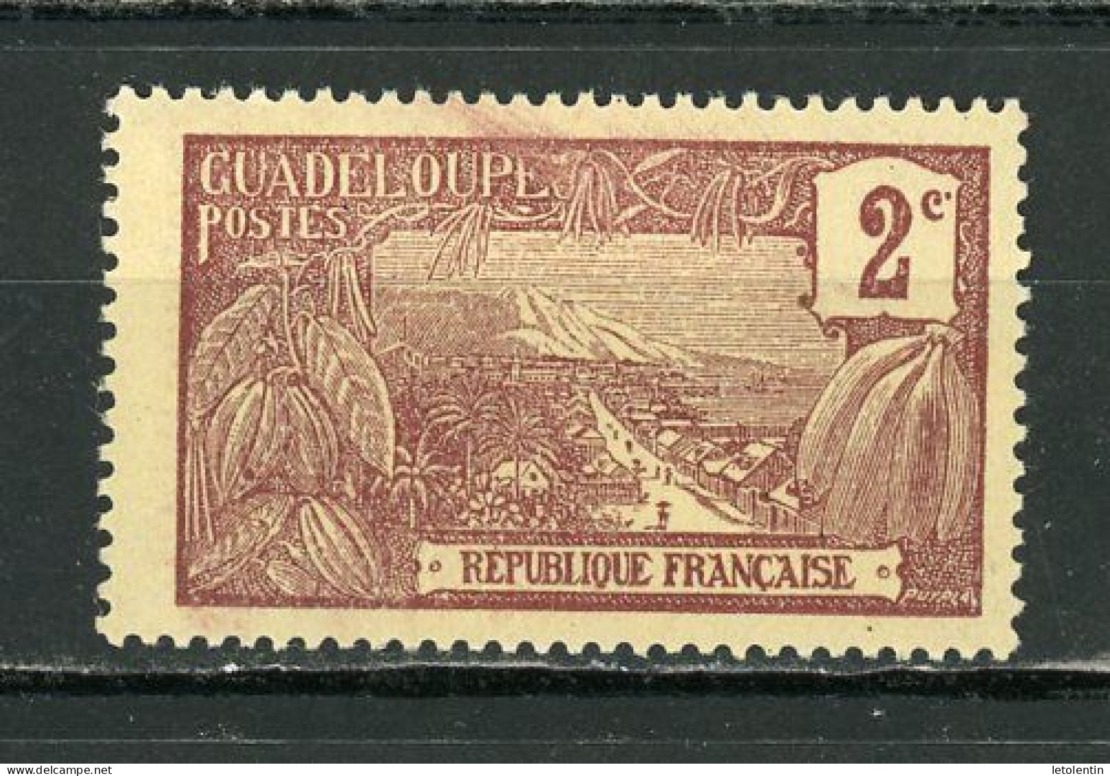 GUADELOUPE - VUE - N°Yt 56 ** - Used Stamps