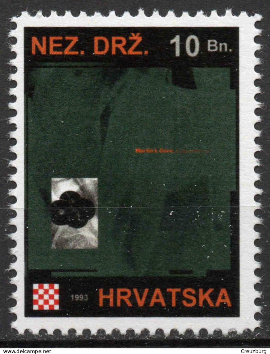 Martin L Gore - Briefmarken Set Aus Kroatien, 16 Marken, 1993. Unabhängiger Staat Kroatien, NDH. - Kroatien