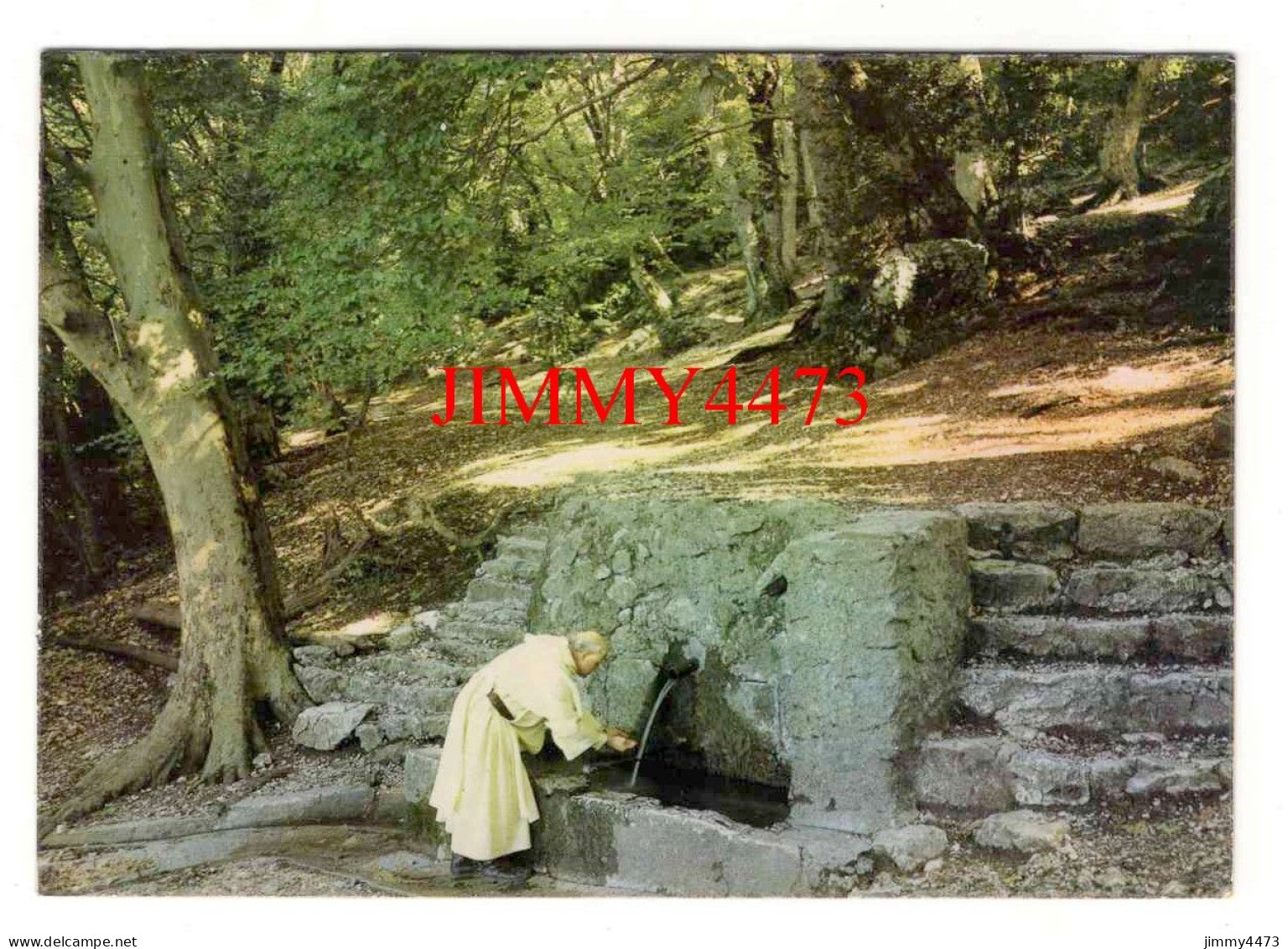 CPM - LA SAINT-BAUME (Var) La Fontaine De Nans Sur Le Chemin De La Grotte En 1976 - Société Edition De France - Saint-Maximin-la-Sainte-Baume