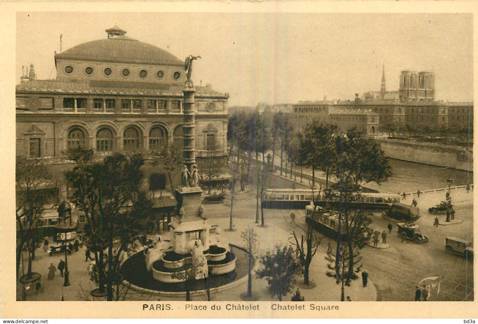 75 PARIS Place Du Chatelet - District 01