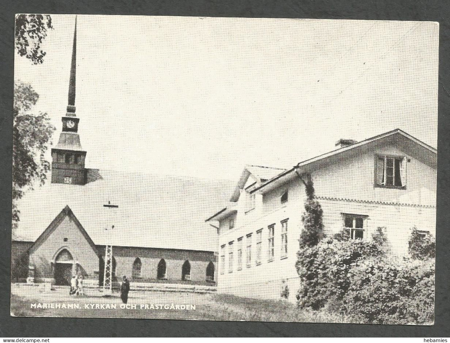 MARIEHAMN - The CHURCH And GARDEN - ÅLAND - FINLAND - - Finlande