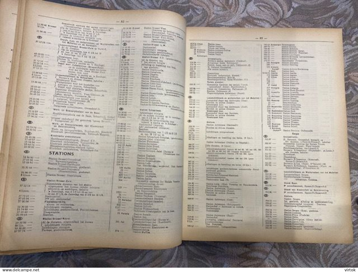 Officieel Telefoonboek - België 1949-1950 = Beroepengids ( Gewicht 4.6 Kg - 3325 Paginas)  21 X 26 X 11 Cm - Andere & Zonder Classificatie