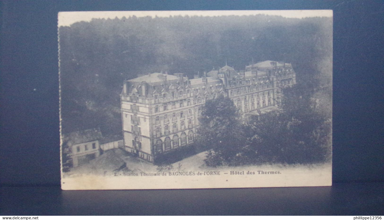 61259 . BAGNOLES DE L ORNE . STATION THERMALE . HOTEL DES THERMES . OBLITEREE 1926 - Bagnoles De L'Orne