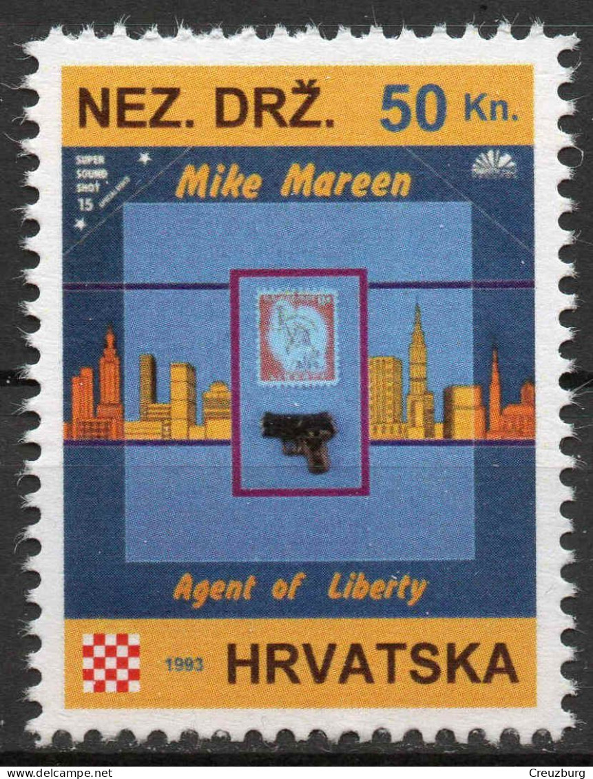 Mike Mareen - Briefmarken Set Aus Kroatien, 16 Marken, 1993. Unabhängiger Staat Kroatien, NDH. - Kroatien