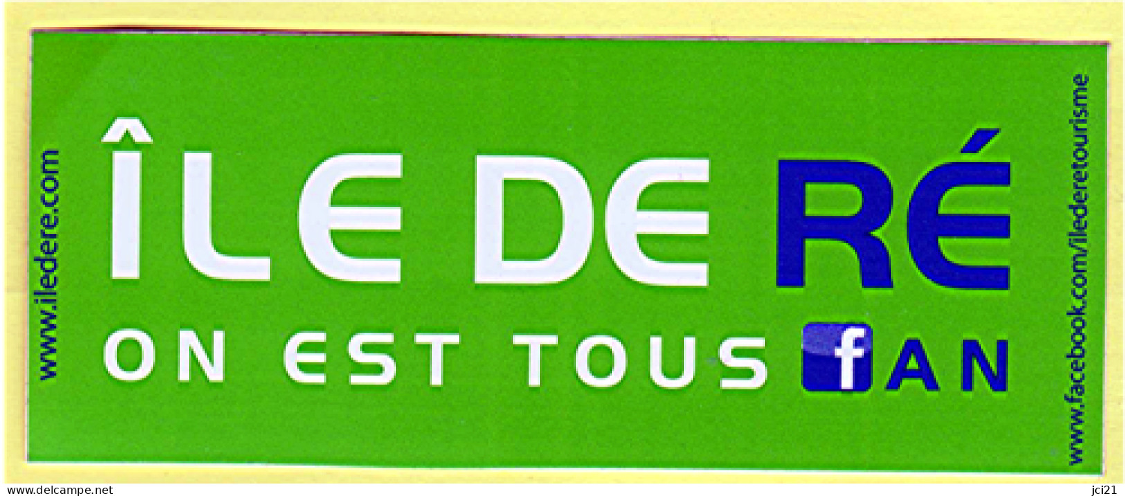 Autocollant  "ILE DE RE " (1005)_D250 - Stickers