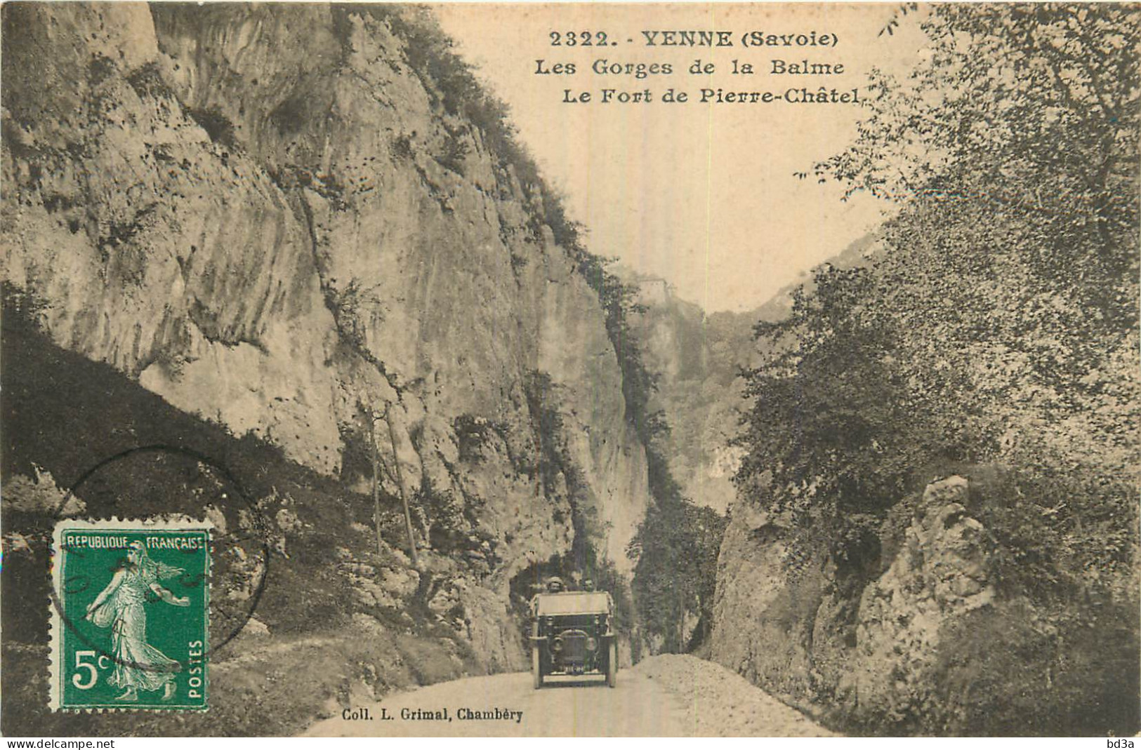 73 YENNE Les Gorges De La Balme - Yenne