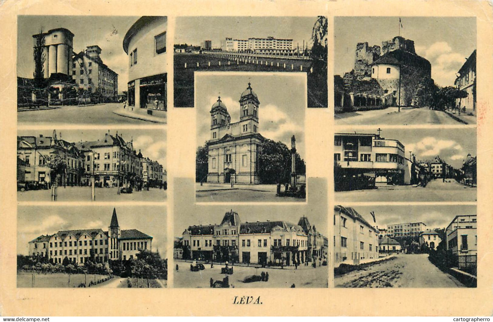 Postcard Hungary Leva - Hongrie