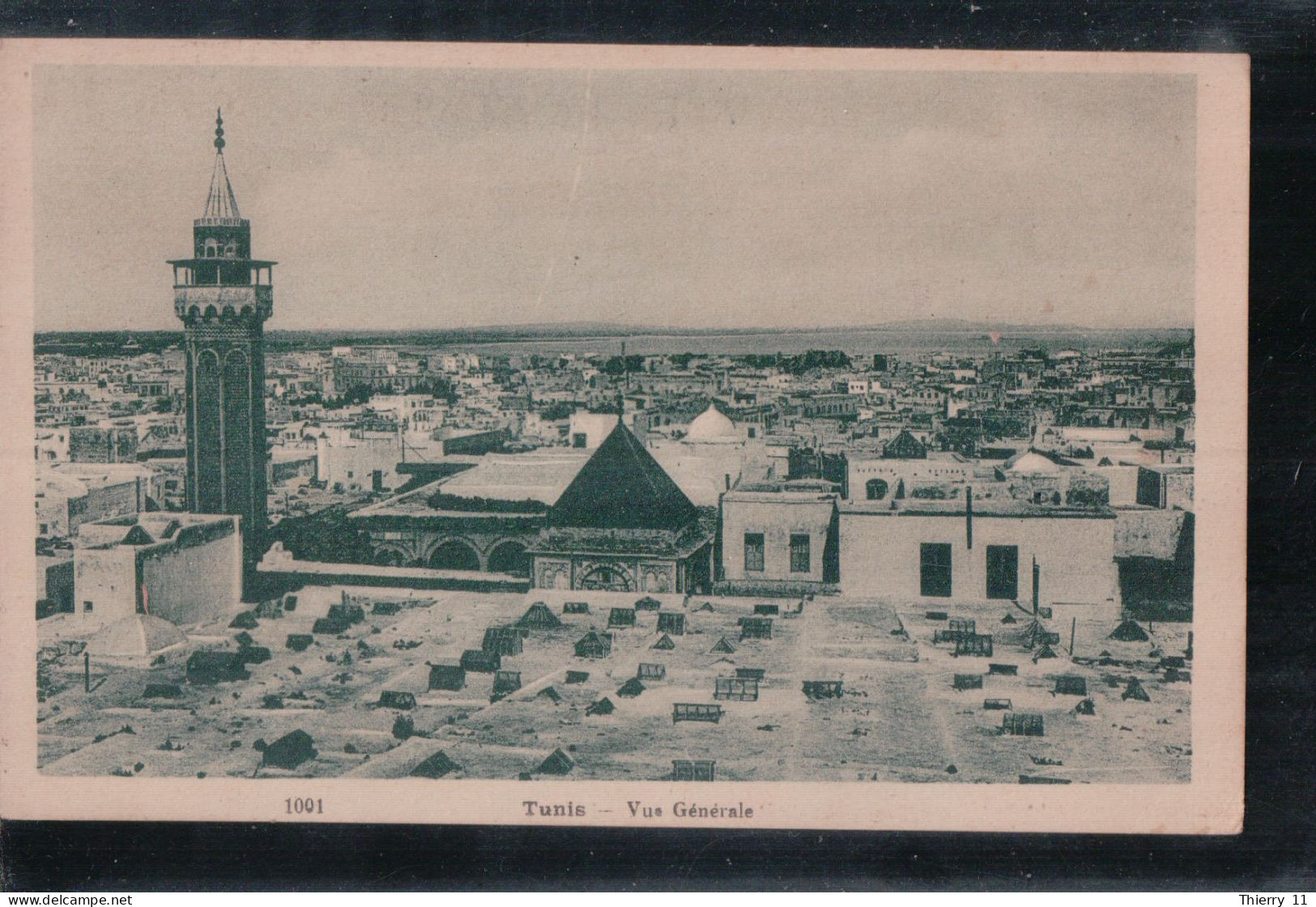 Cpa Tunis Vue Générale - Tunisie