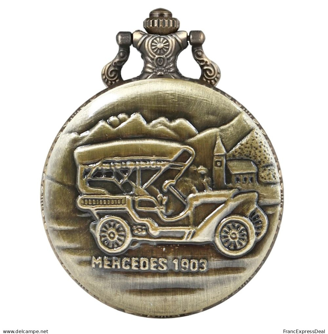 Montre Gousset NEUVE - Voiture Ancienne Mercedes 1903 - Taschenuhren