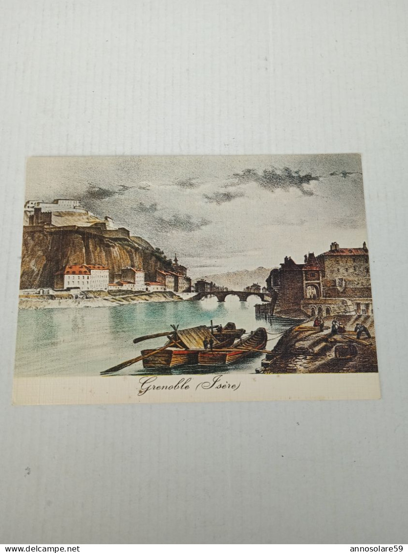 CARTOLINE: GRENOBLE, AU TEMPS JADIS - LES QUAIS SAINT LAURENT - NON VIAGGIATA - F/G - COLORI - LEGGI - Sammlungen & Sammellose