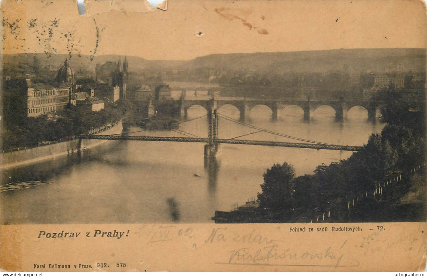 Postcard Czech Republic Prague - Tchéquie