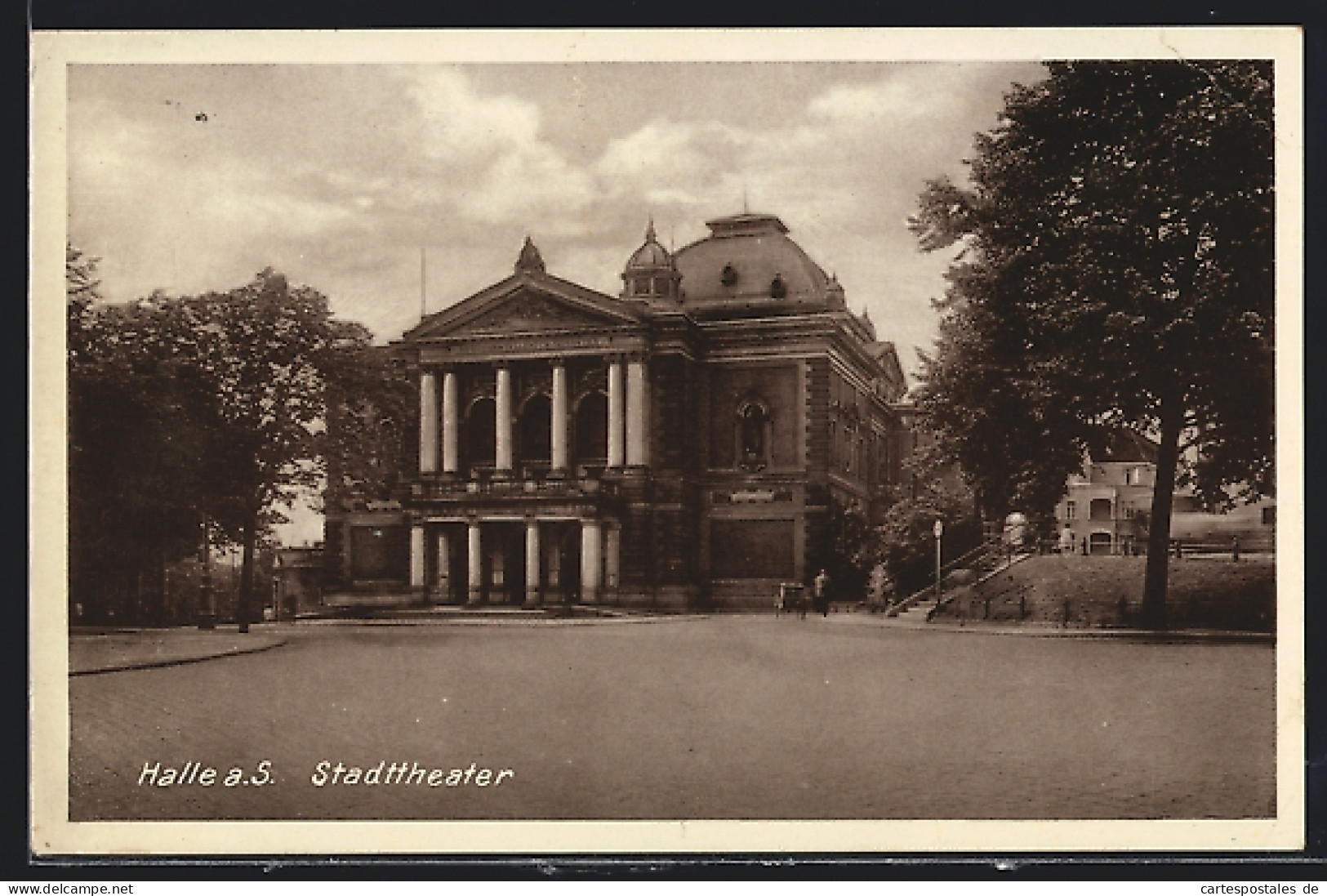 AK Halle A. S., Stadttheater  - Théâtre