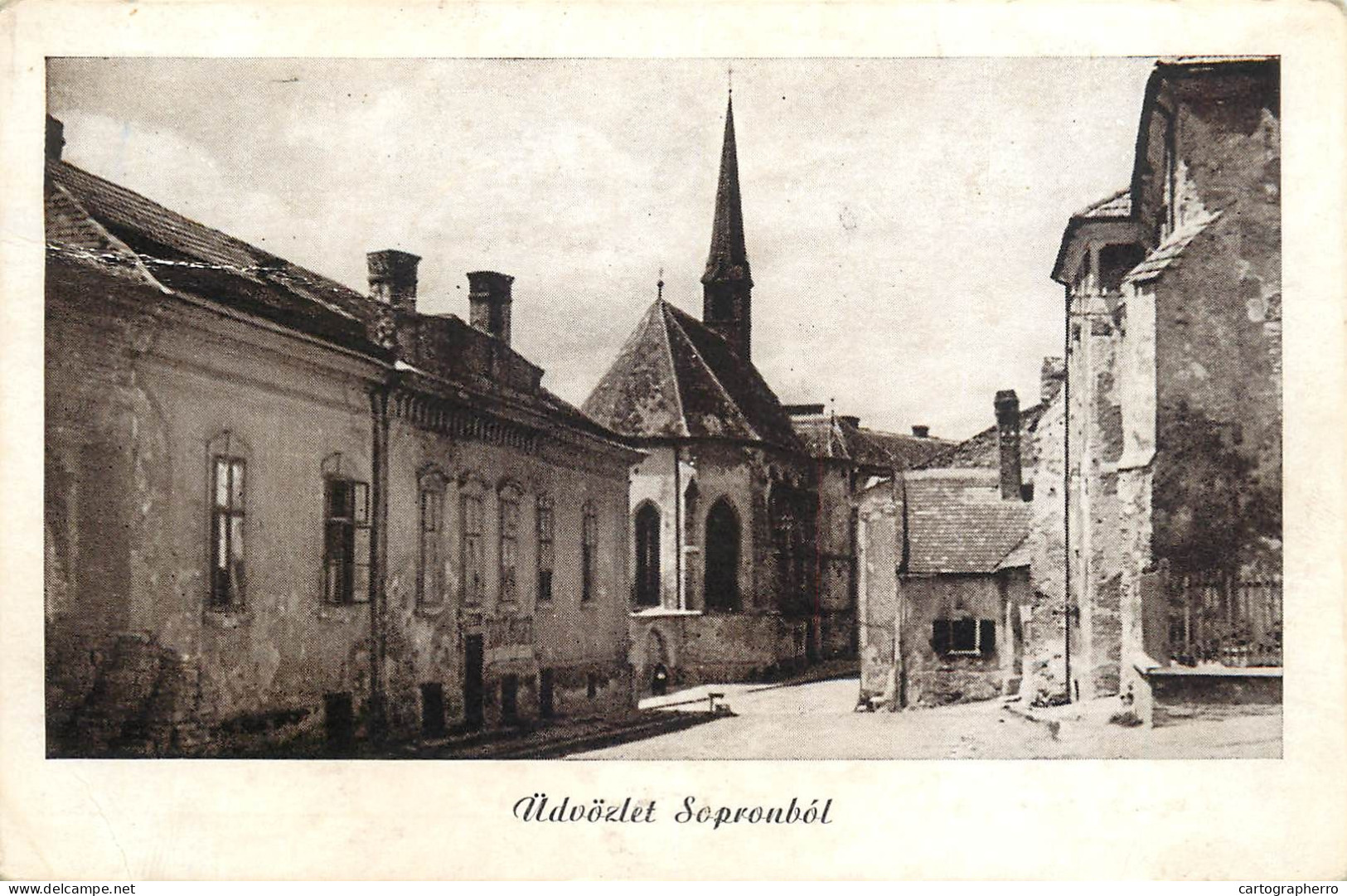 Postcard Hungary Sopronbol - Hongrie