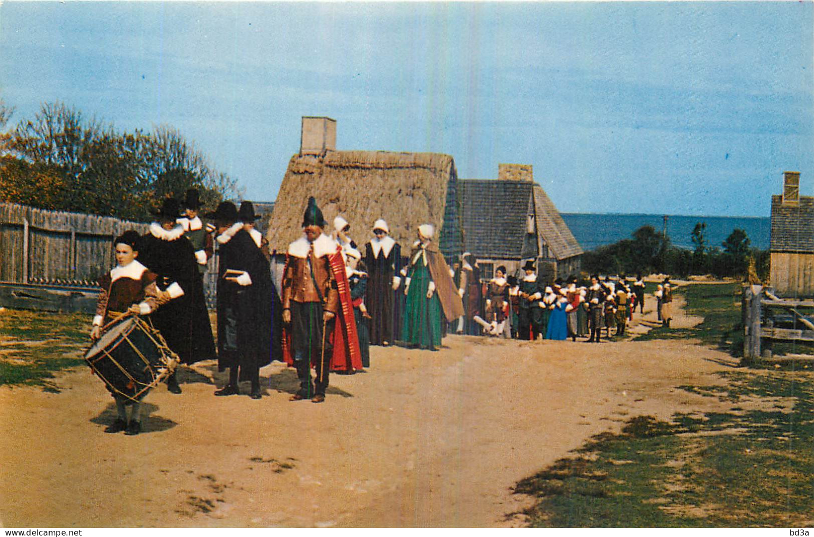 FOLKLORE THE PROCESSION OF PILGRIMS - Personnages