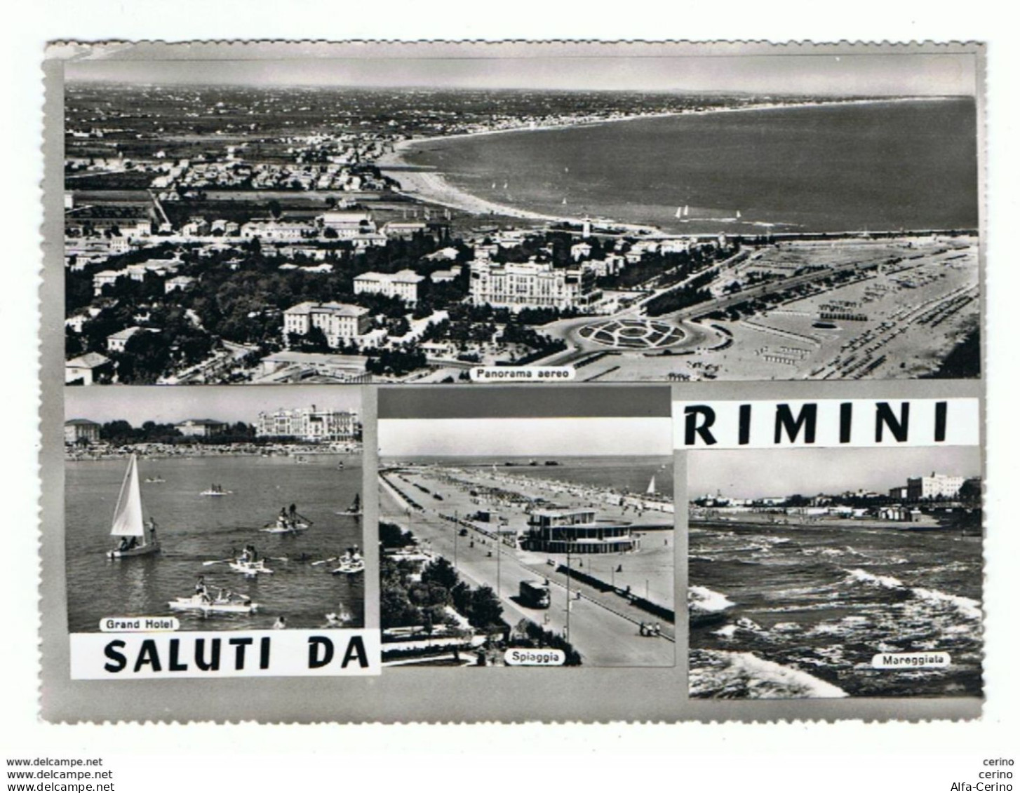 RIMINI:  SALUTI  DA ... -  VISIONI  -  F.LLO  TOLTO  -  FOTO  -  PER  LA  SVIZZERA - Rimini