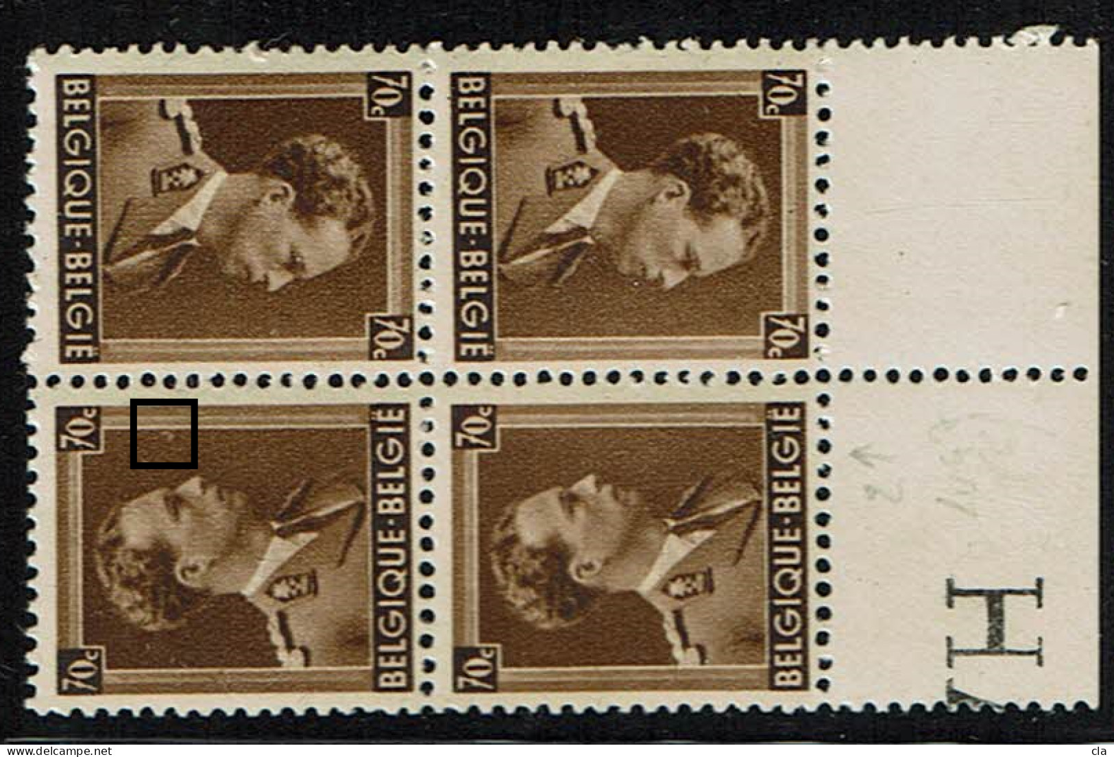 TB 20 X 2  **  T 1  LV 47  Griffe Blanche Cadre - 1901-1930