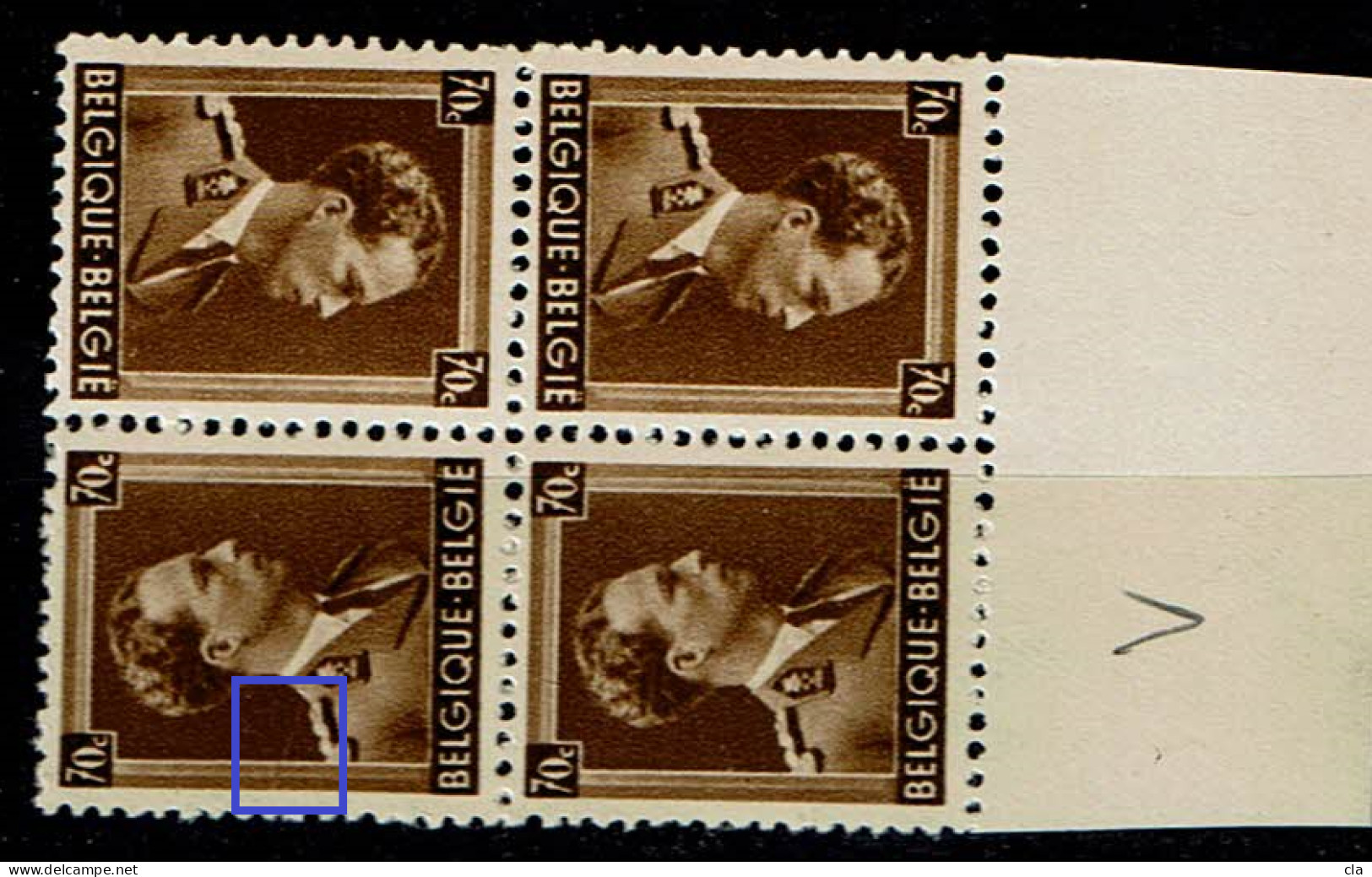 TB 20 X 2  **  T 1  LV 3  Griffe Oblique - 1901-1930