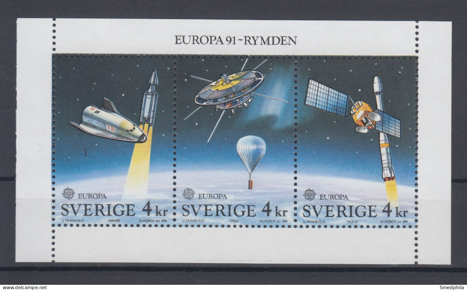 Sweden 1991 - Michel 1663-1665 MNH ** - Neufs