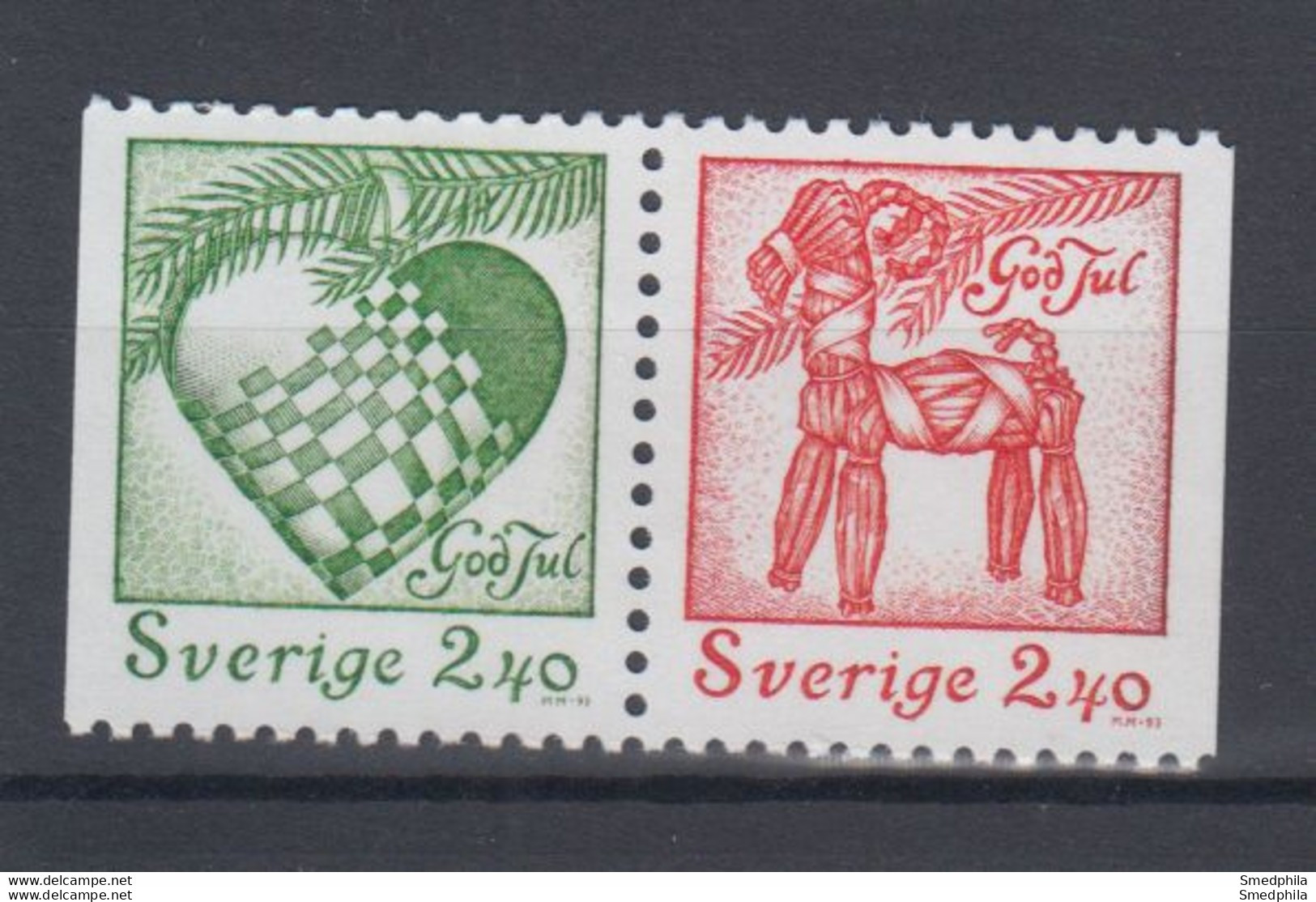 Sweden 1993 - Michel 1799-1800 MNH ** - Unused Stamps
