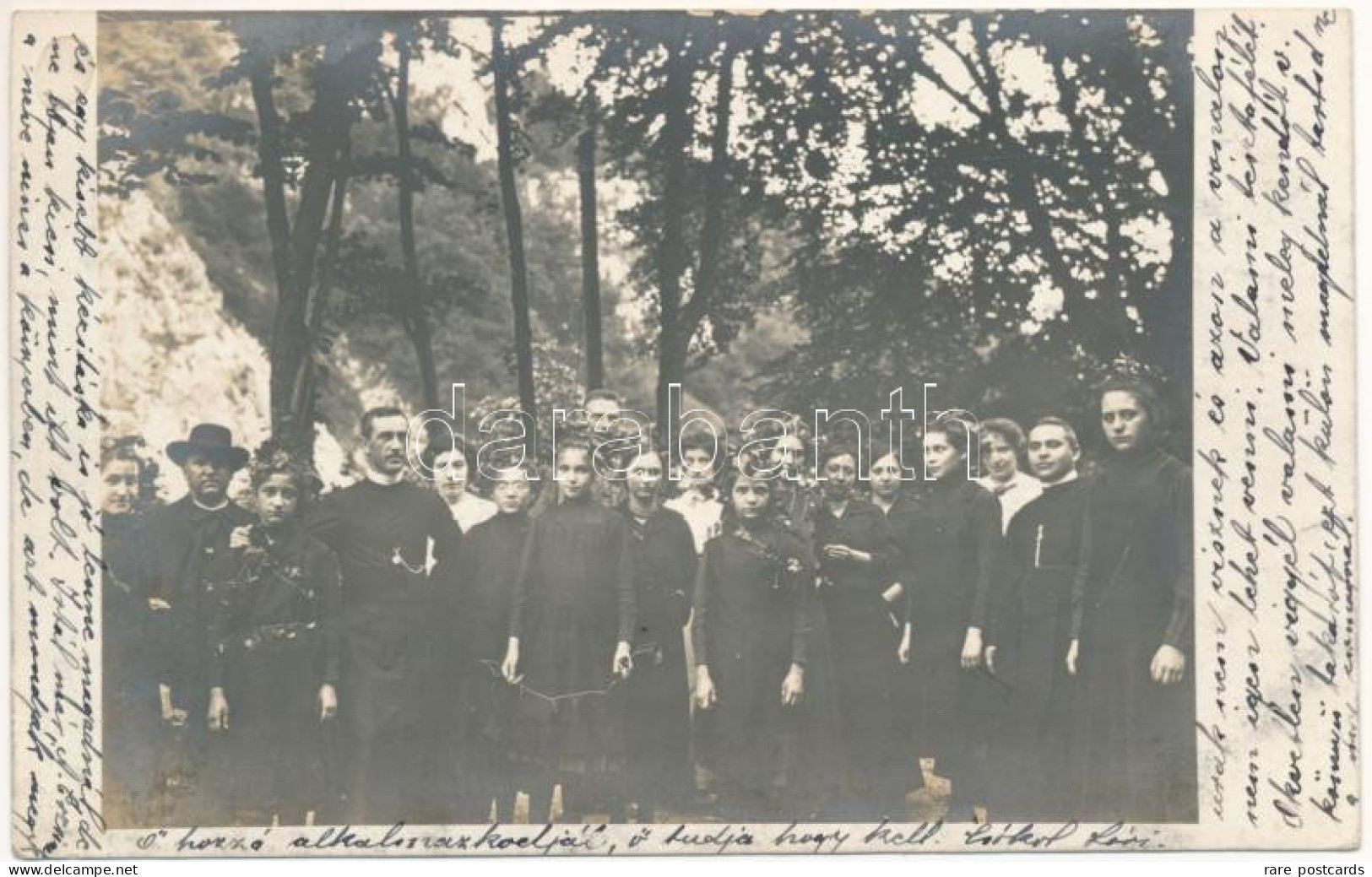 Cluj 1914 - Students - Roumanie