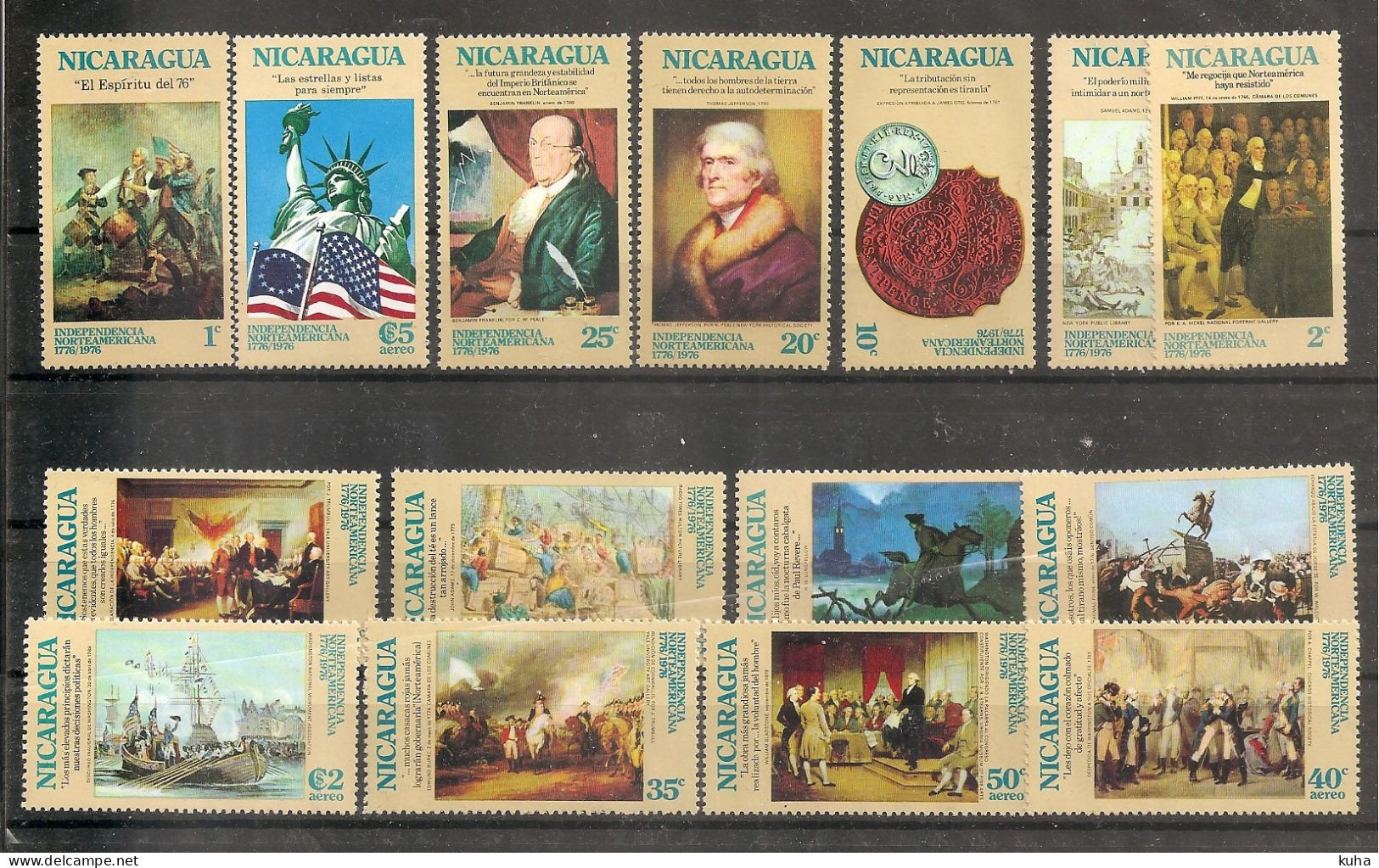 Nicaragua USA Independent  MNH - Other & Unclassified