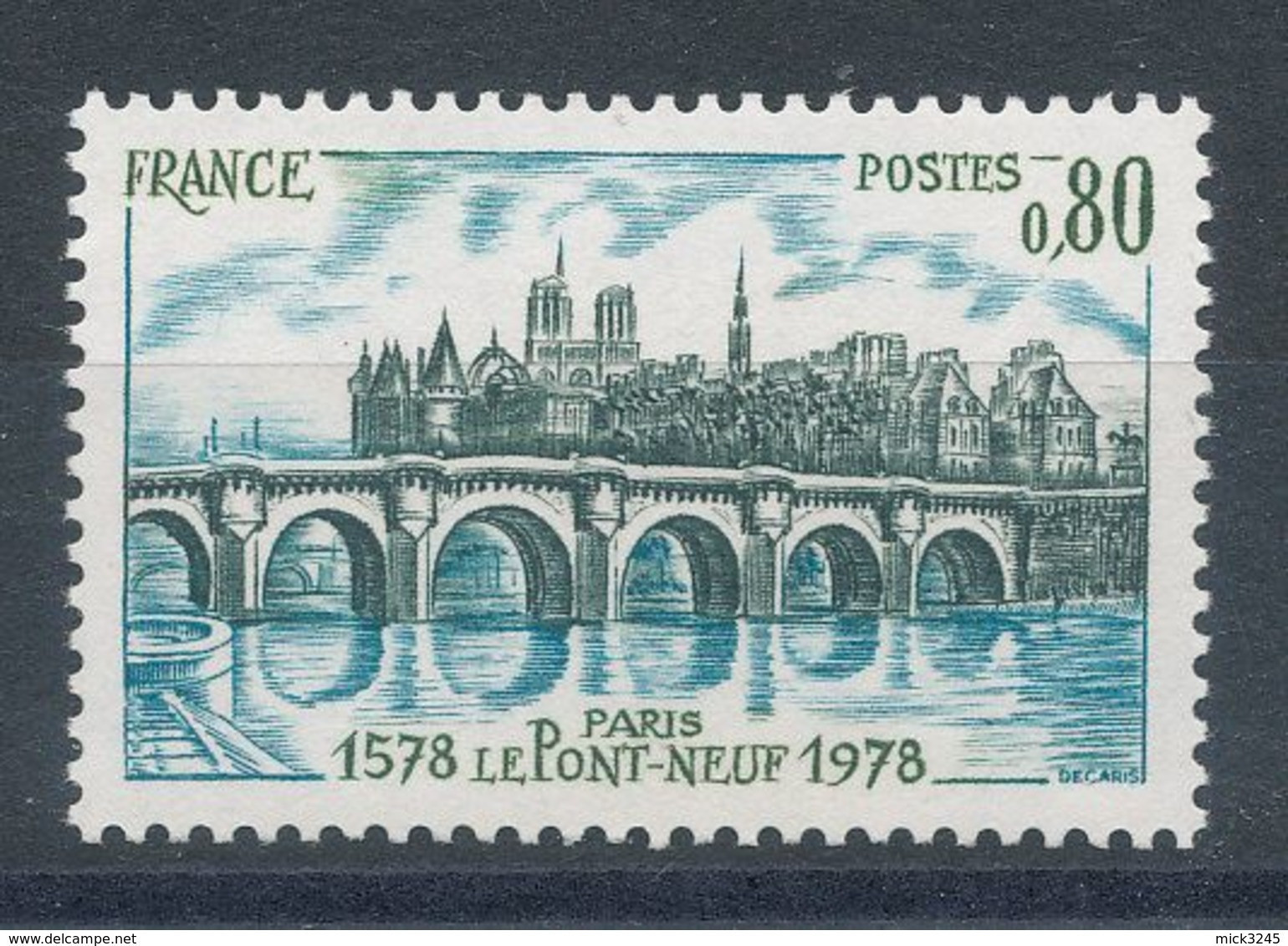1997** Le Pont Neuf à Paris - Neufs