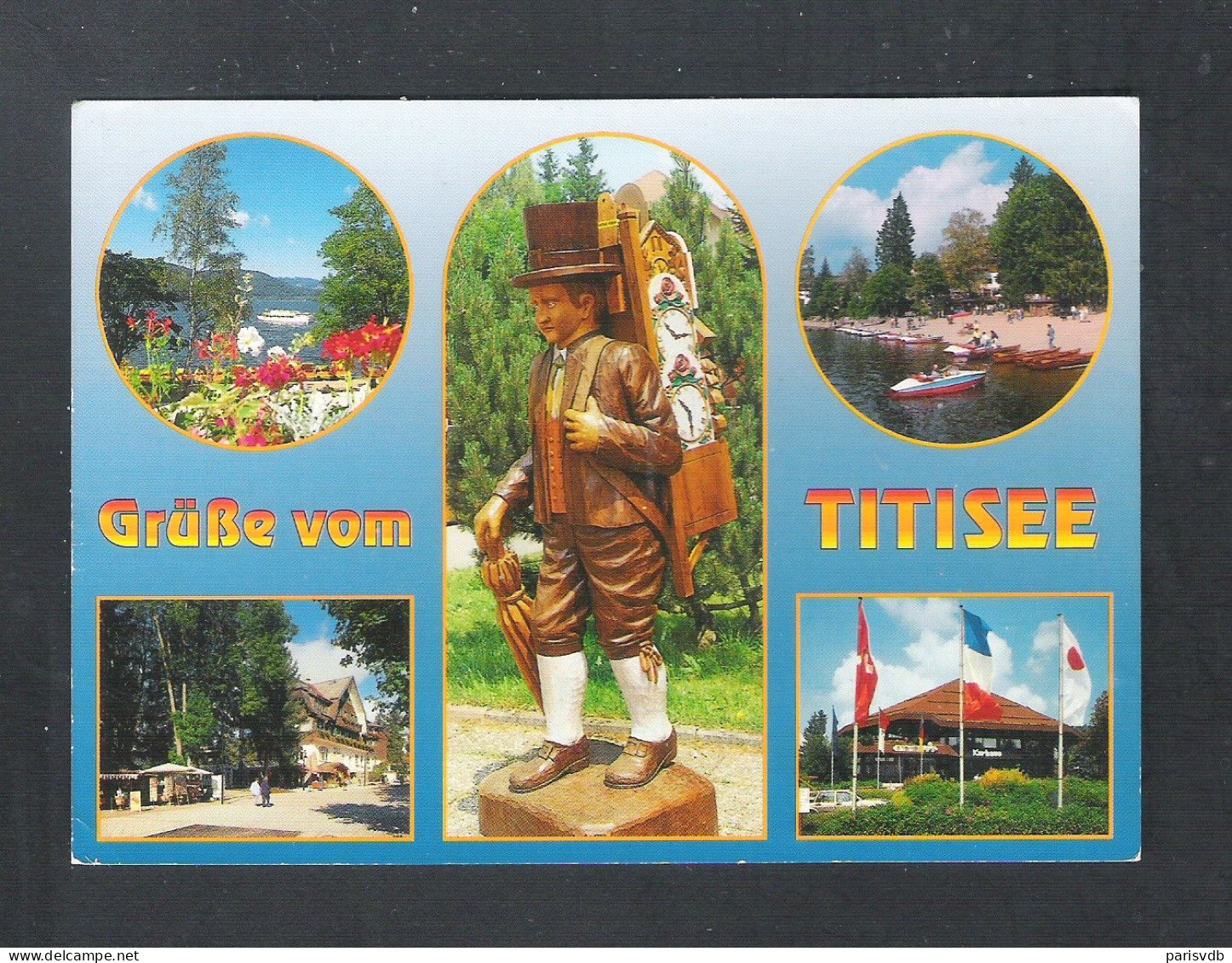 TITISEE - GRUSSE VOM TITISEE  (D 196) - Titisee-Neustadt
