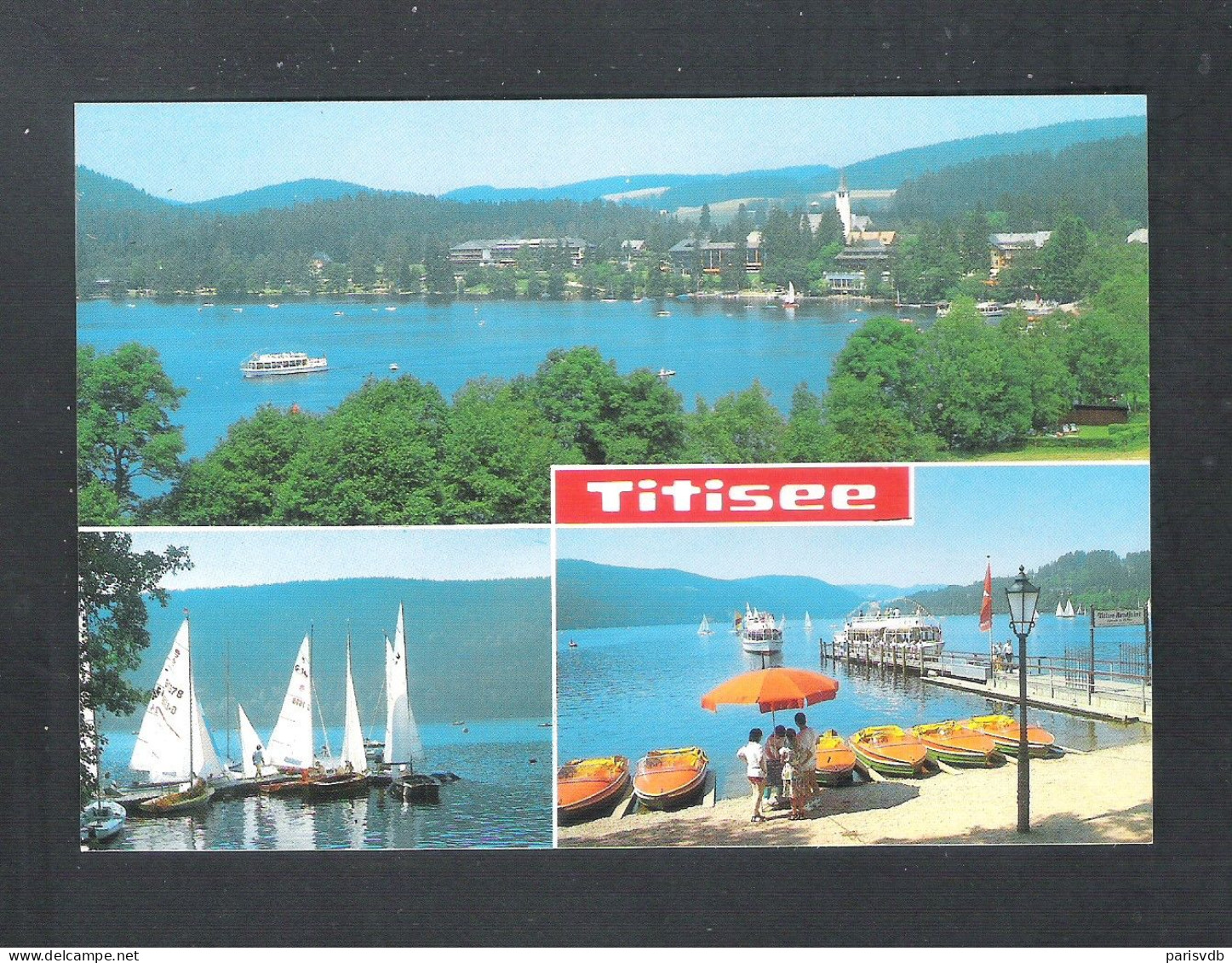 TITISEE - BOOTSVERLEIH (D 197) - Titisee-Neustadt