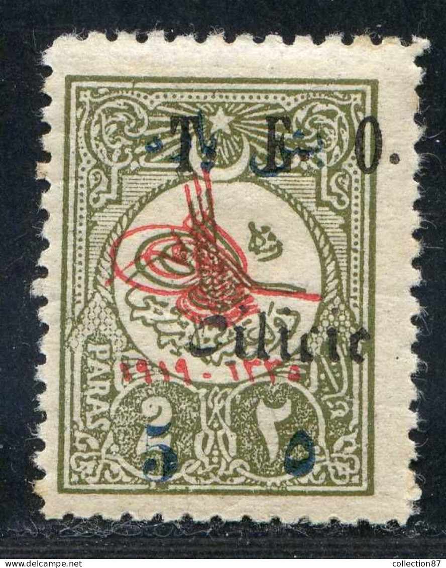 REF094 > CILICIE < Yv N° 58 * Surcharge Déplacée - Neuf  Dos Visible -- MH * - Unused Stamps