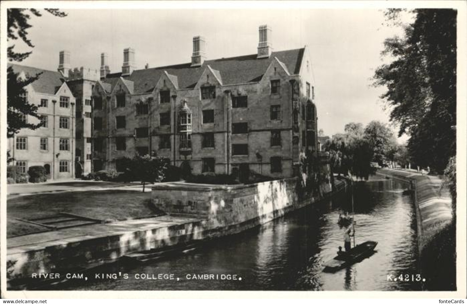 11231967 Cambridge Cambridgeshire River Cam Kings College Cambridge - Other & Unclassified