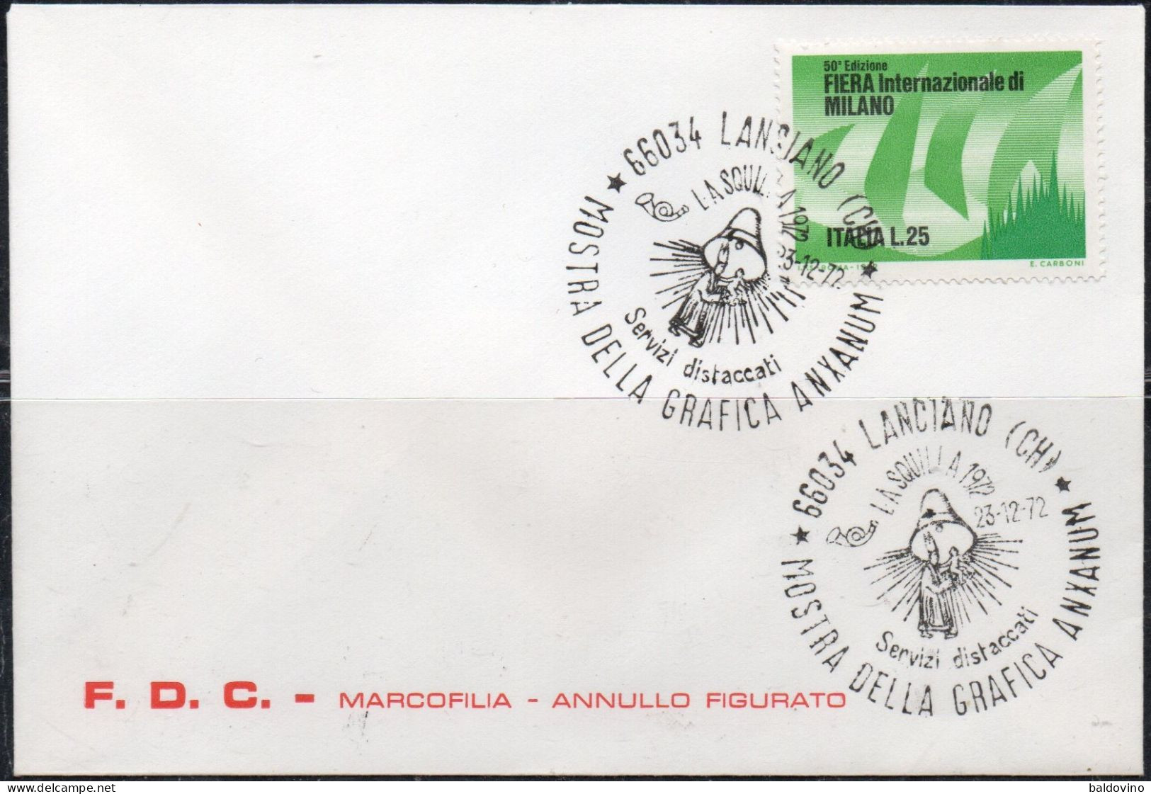 1972 Marcofilia 2 Esemplari - 1971-80: Marcophilie