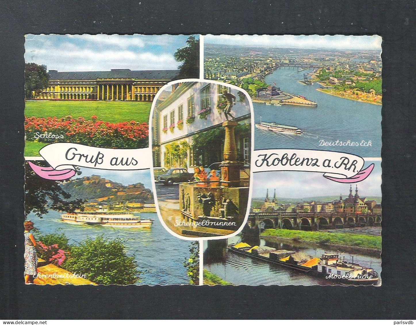 KOBLENZ - GRUSS AUS KOBLENZ   A. RH.   (D 199) - Koblenz