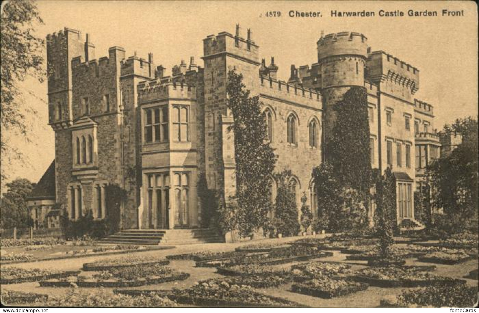 11231953 Chester Cheshire Harwarden Castle Garden Front  - Other & Unclassified
