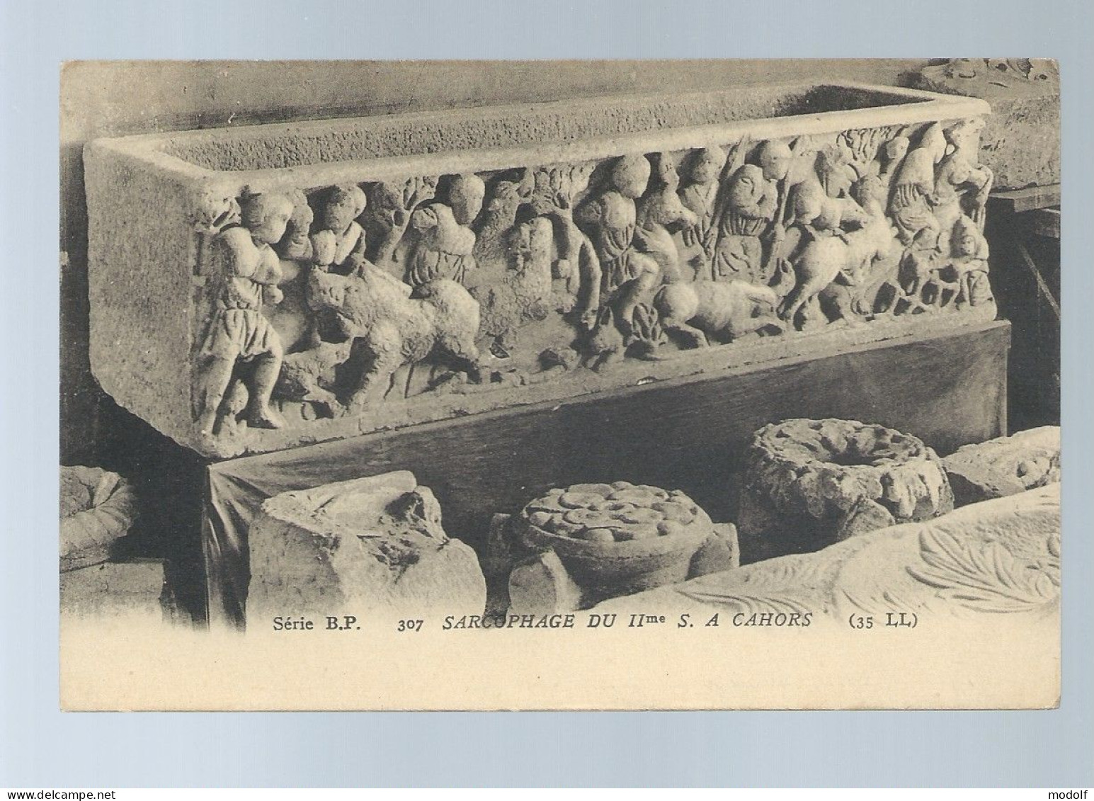 CPA - 46 - Sarcophage Du IIe S. à Cahors - Non Circulée - Cahors