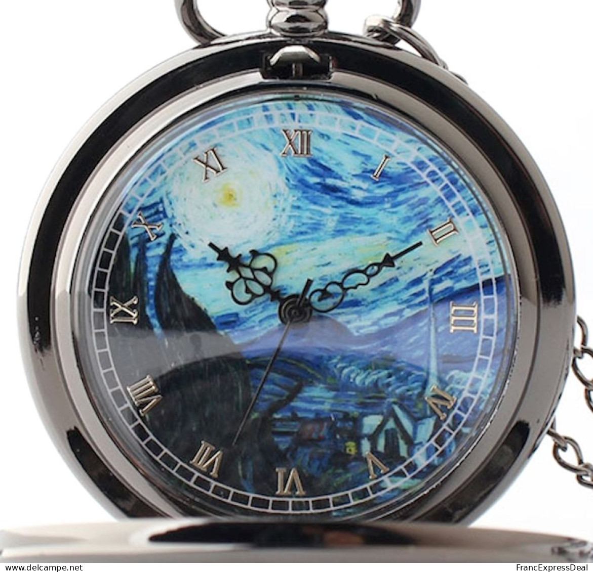 Montre Gousset NEUVE - Vincent Van Gogh La Nuit étoilée (Réf 2) - Horloge: Zakhorloge
