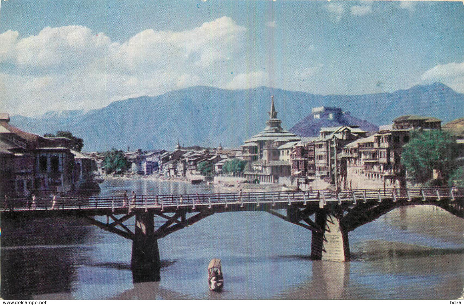 BRIDGE OVER JHELUM KASHMIR - INDE  - Inde
