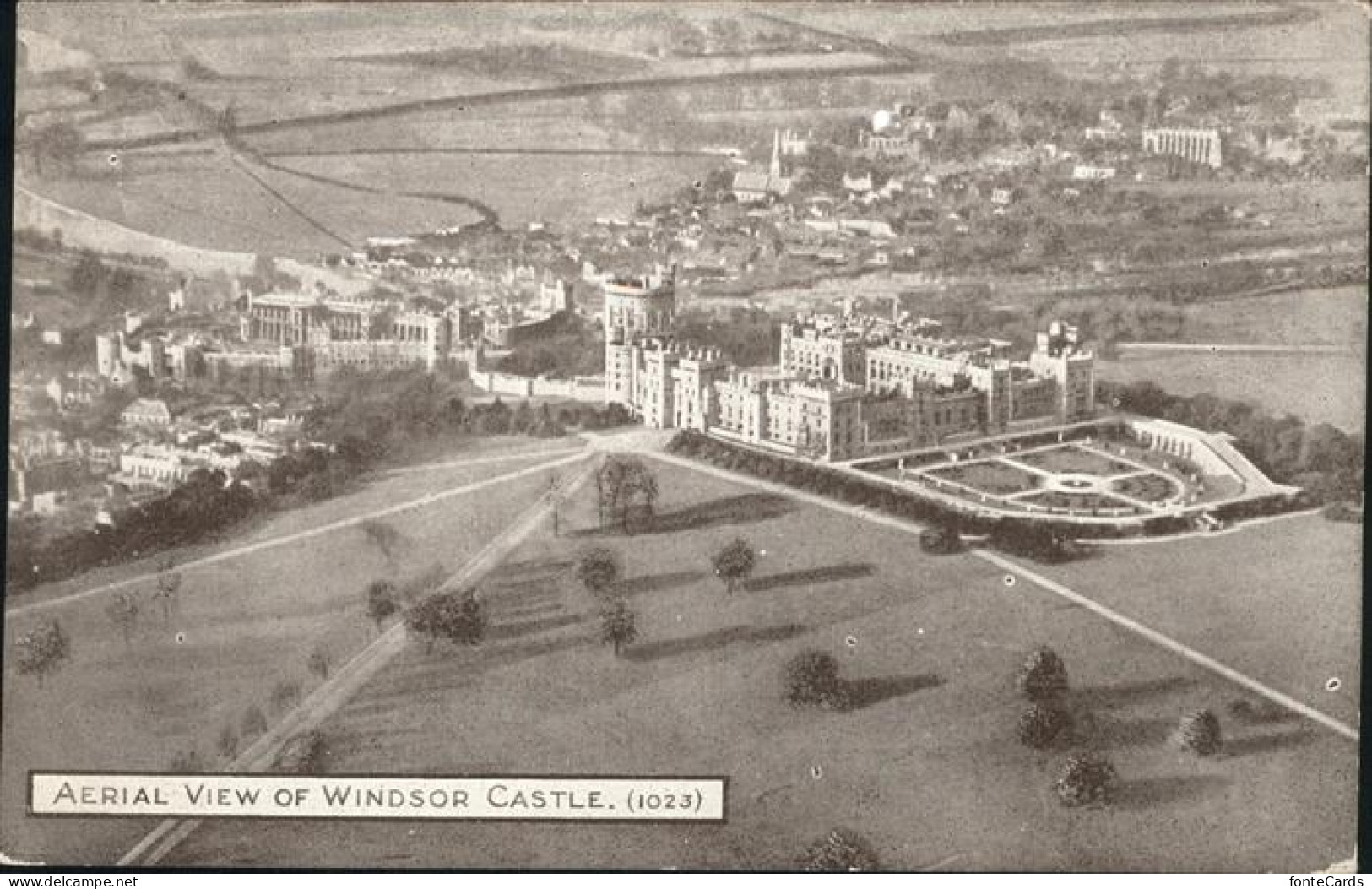 11231878 Windsor Berkshire Fliegeraufnahme Castle  - Other & Unclassified