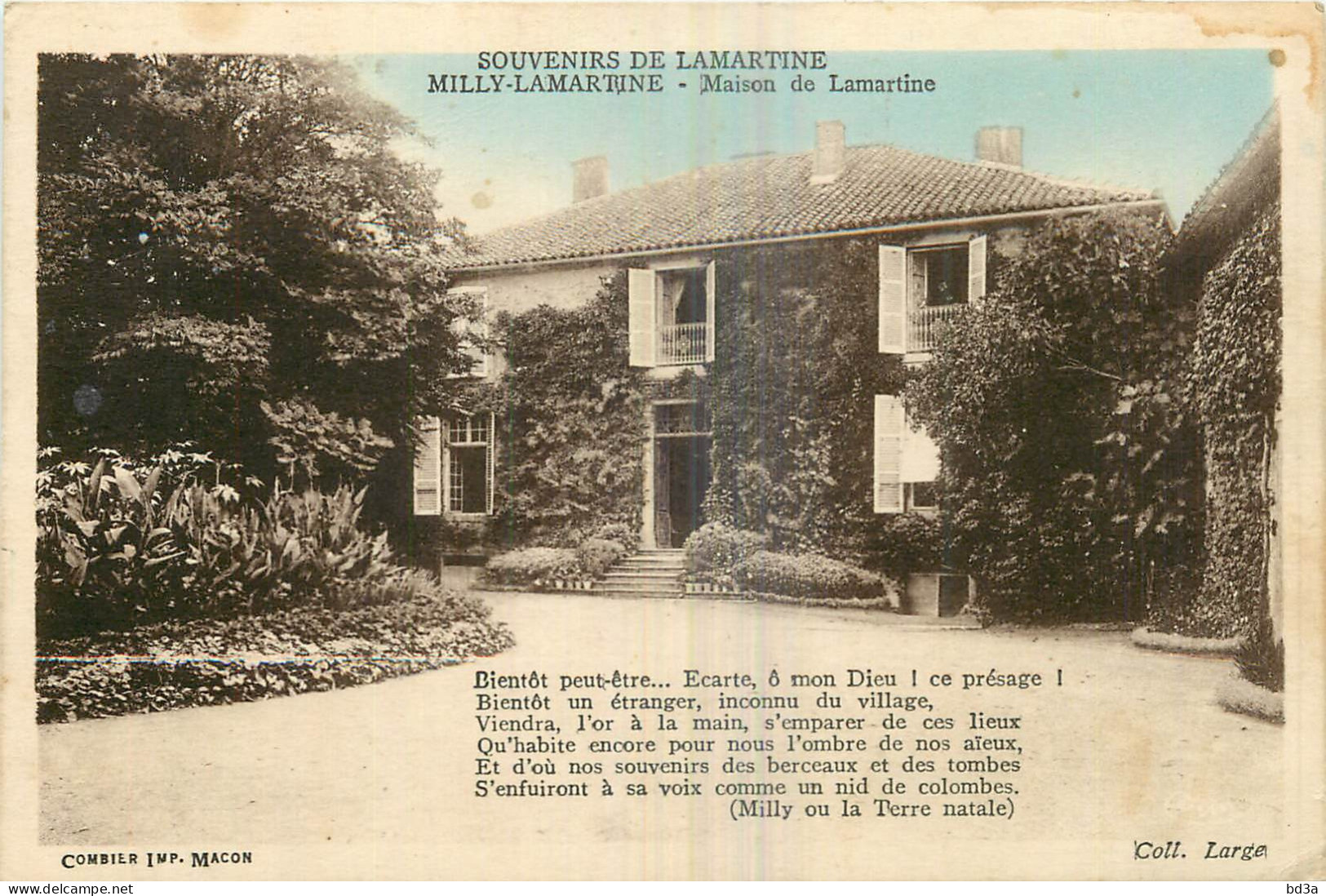 71 MILLY LAMARTINE Maison Lamartine  - Autres & Non Classés