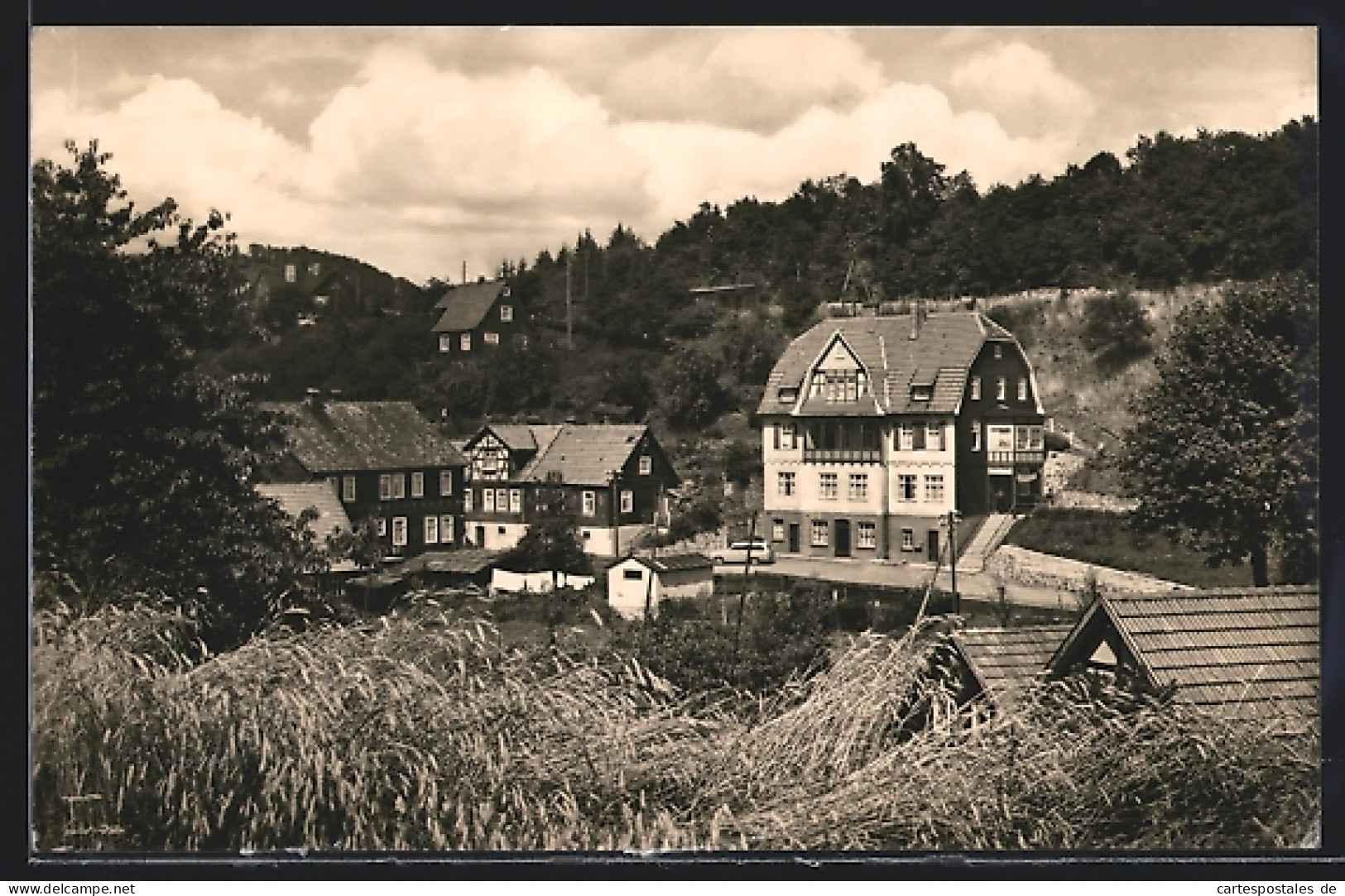 AK Hirschbach / Suhl, FDGB-Erholungsheim Einheit  - Suhl