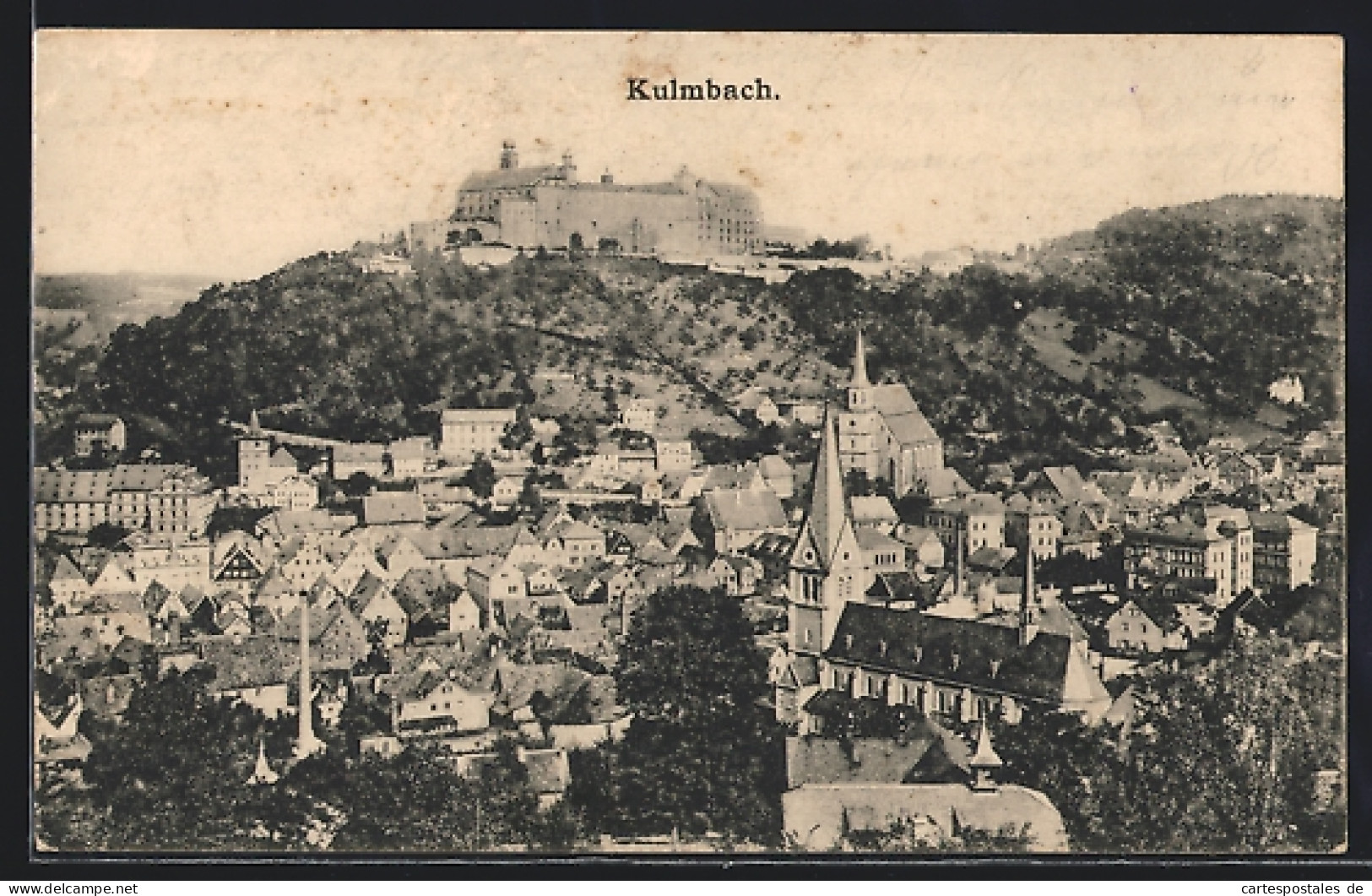 AK Kulmbach, Panorama Mit Plassenburg  - Kulmbach