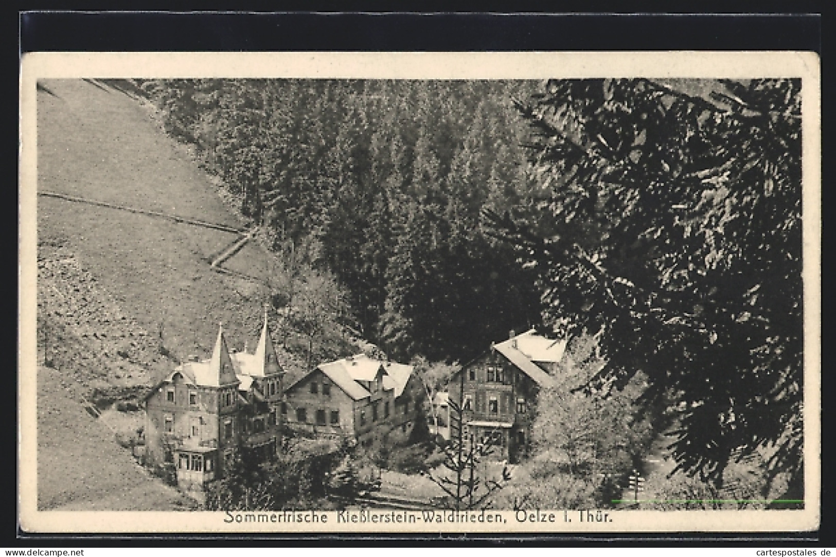 AK Oelze, Hotel Und Pension Kieslerstein Mit Villa Waldfrieden  - Autres & Non Classés