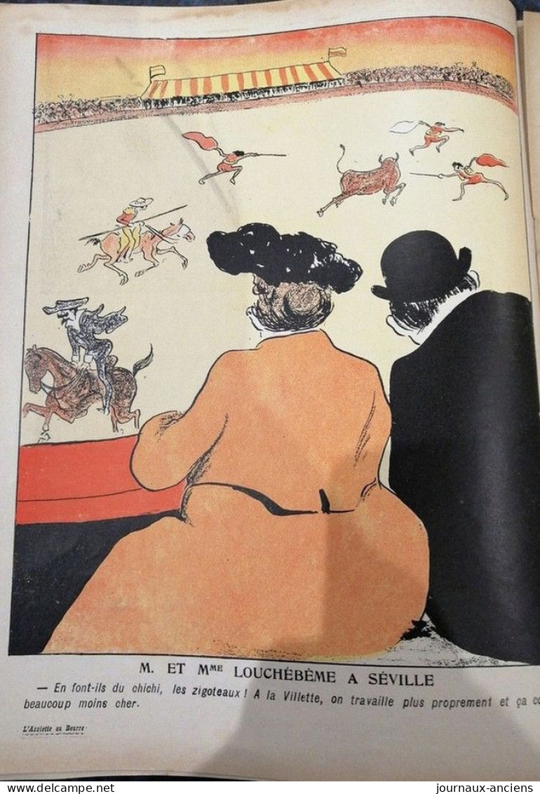1904 Revue Ancienne " L'ASSIETTE AU BEURRE " N° 194 + SUPPLÉMENT - POURQUOI ILS VOYAGENT .... - Non Classés