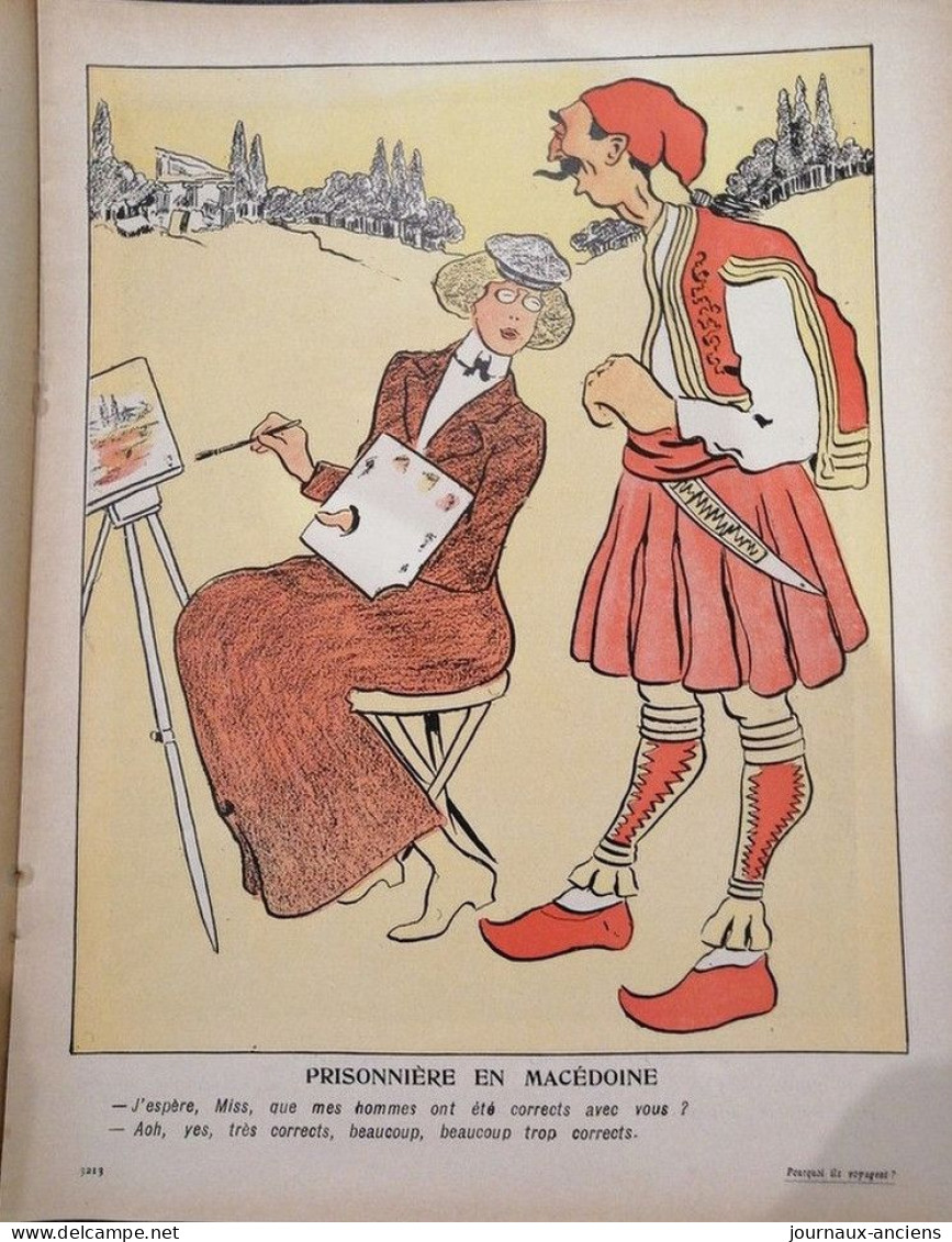 1904 Revue Ancienne " L'ASSIETTE AU BEURRE " N° 194 + SUPPLÉMENT - POURQUOI ILS VOYAGENT .... - Non Classés