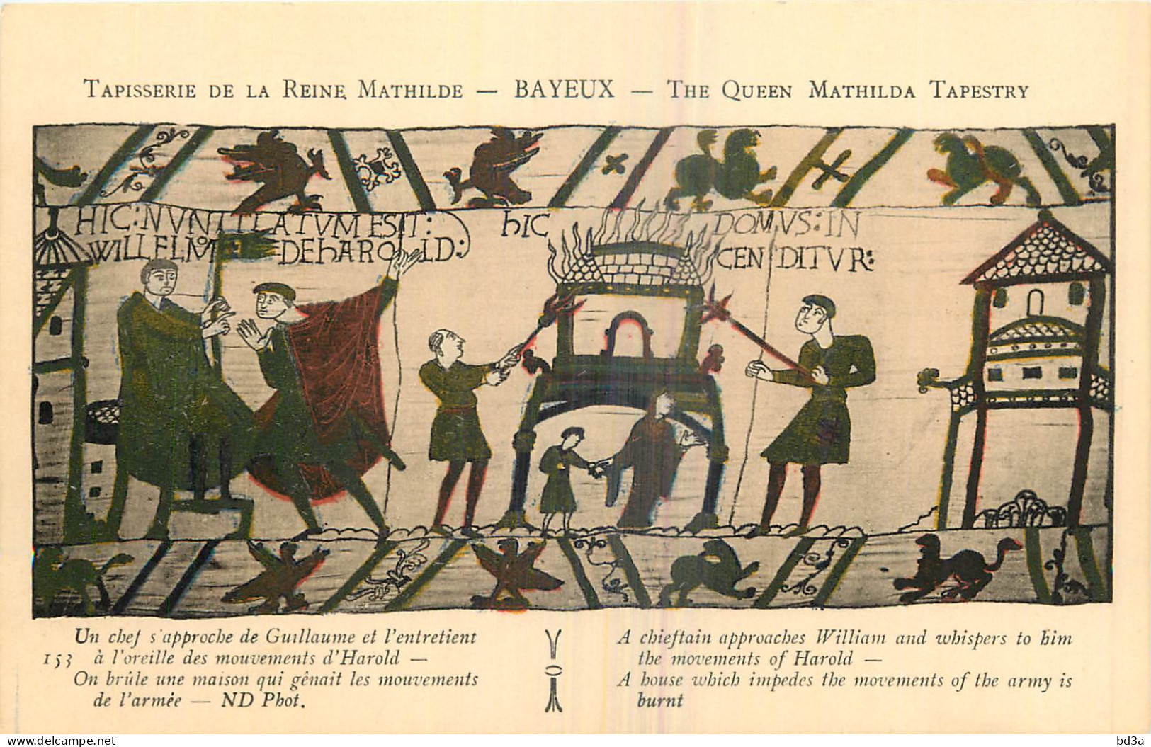 14 BAYEUX Tapisserie De La Reine Matilde - Bayeux