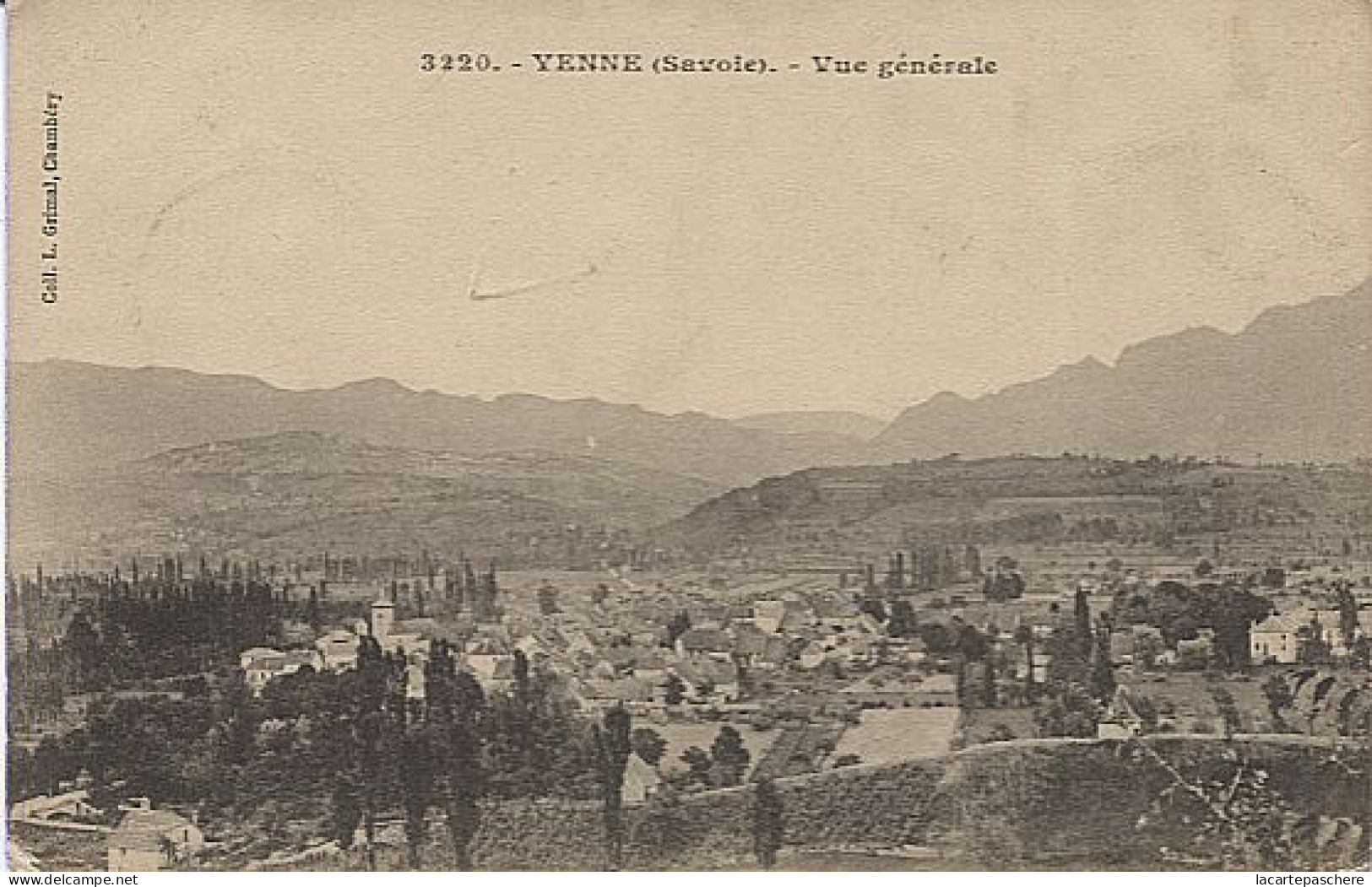 X115594 SAVOIE YENNE  VUE GENERALE - Yenne