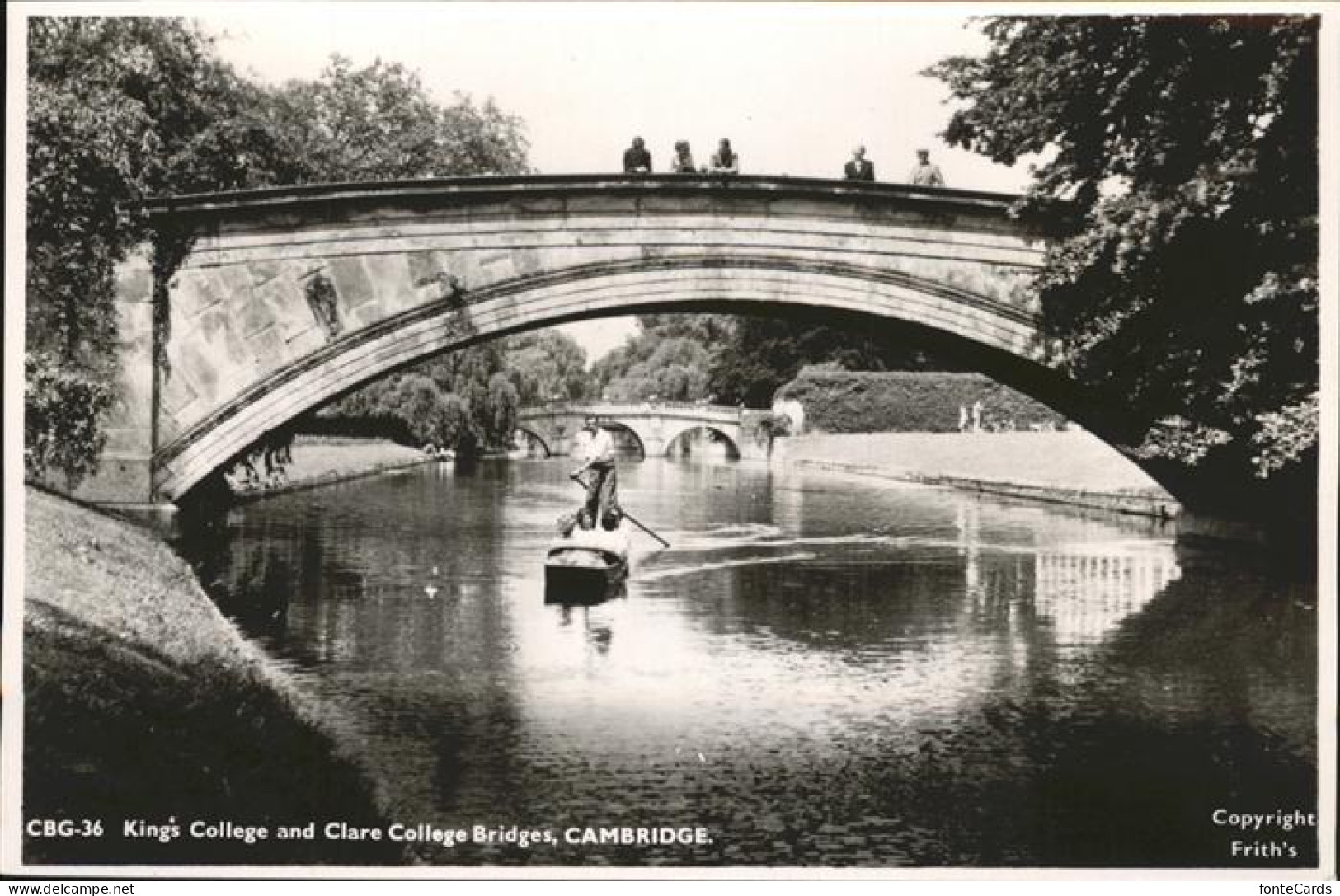 11231803 Cambridge Cambridgeshire Clare College Bridge Boot Cambridge - Other & Unclassified